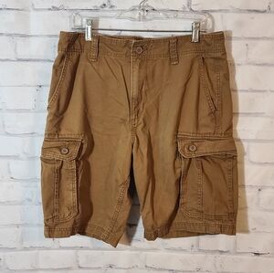 Old Navy Brown Cargo Shorts Sz 33